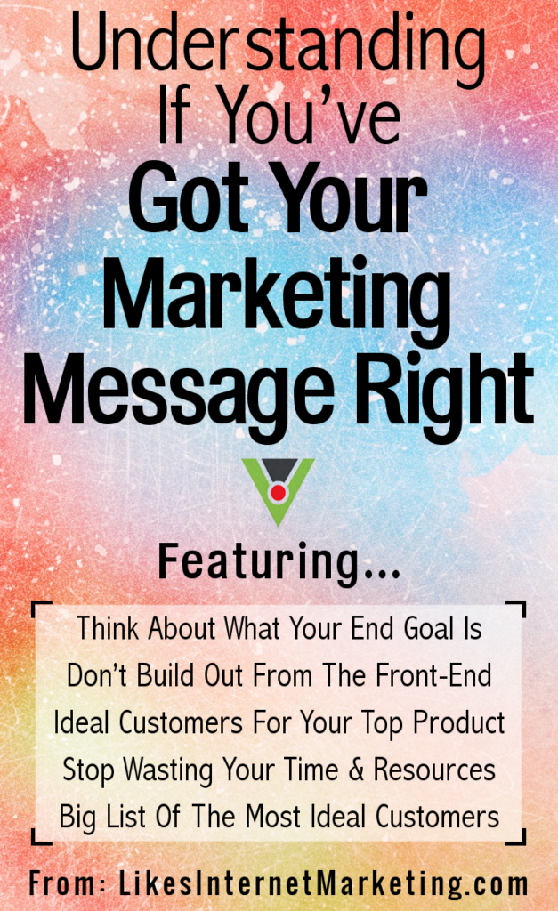 Marketing Message: How To Know If You've Got Your Message Right