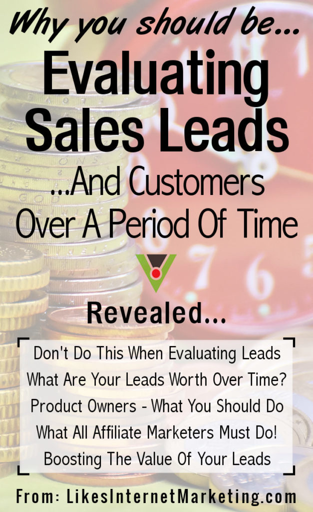 Evaluating Sales Leads And Customers Over A Period Of Time