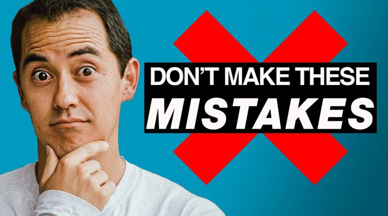 3 Common Mistakes Made by New YouTubers