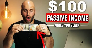 3 Ideas To Start A Passive Income Business & Make Money Online ($100 Per Day)