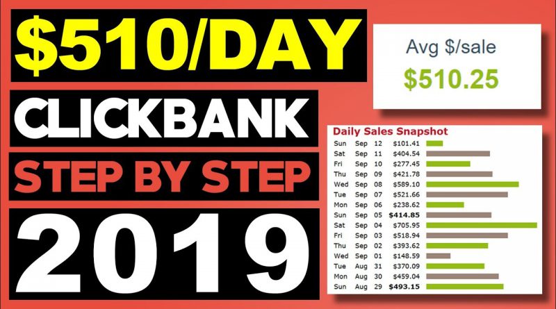 Clickbank For Beginners - Make $510 Per Day From Clickbank [Fastest Way]