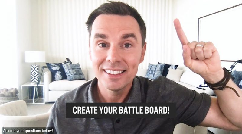 Create Your Battle Board! (My Secret to Productivity)