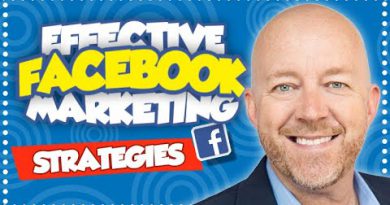 Effective Facebook Marketing Strategies For 2019 (Live on Stage)