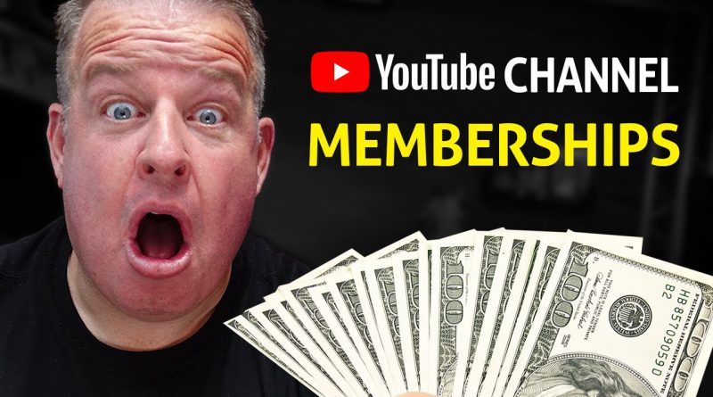 Make Money with YouTube Channel Memberships - Tips & Tactic