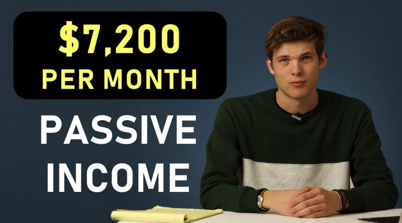 Passive Income: How I Make $7,200 A Month (5 Ways)