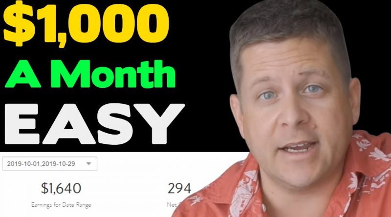 $1,000 A Month Internet Side Hustles - 7 Simple Ways To Make Money!