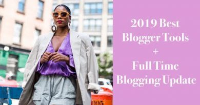 2019 Blogger Tips + Tools & Full Time Blogging Update | MONROE STEELE
