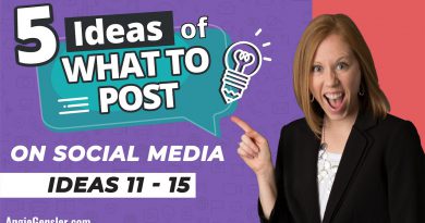 5 Ideas of What to Post on Social Media [Ideas 11 - 15]