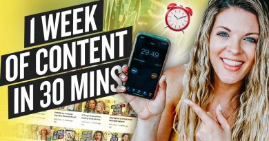 HOW TO PLAN 1 WEEK OF SOCIAL MEDIA CONTENT IN 30 MINUTES (TIME SAVERS!)