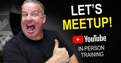 I'm Coming To Your City! YouTube Meetup & Training