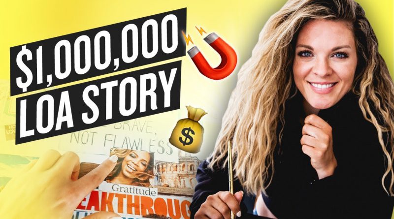 MANIFESTING $1,000,000 WITH THE LAW OF ATTRACTION (IT WORKS)