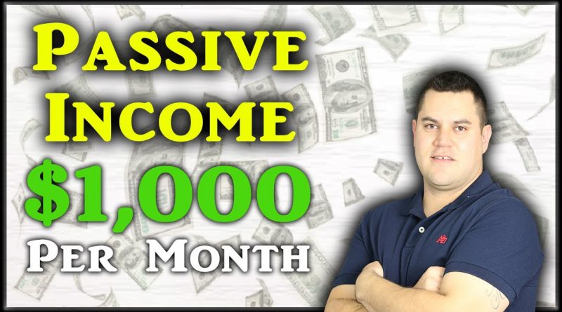 Make $1,000 Per Month In Passive Income