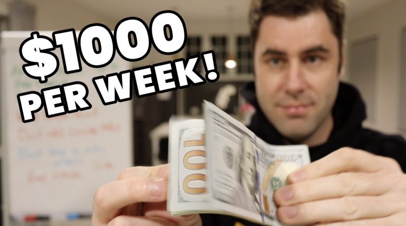 Make $1,000 Per Week Online & Earn Money With NO JOB!