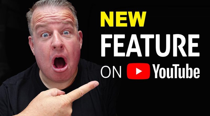 New YouTube Feature Coming... It's a GAME CHANGER!