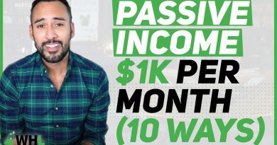 Passive Income Ideas 💡: 10 Ways I Make $1,000 Per Month