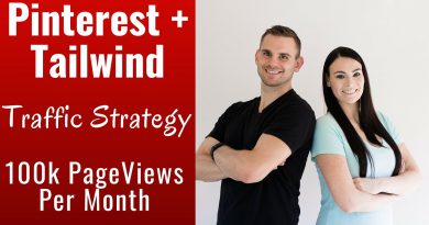 Pinterest + Tailwind Traffic Strategy That Drives 100k Page Views Per Month