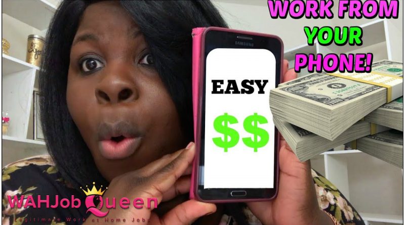 SIDE HUSTLE! MAKE MONEY USING YOUR SMARTPHONE - NO EXPERIENCE REQUIRED!