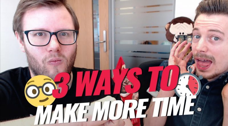 Time Management for Entrepreneurs | 3 Huge Time Drains to Stop!