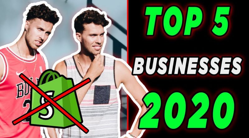 Top 5 BEST Online Businesses For Beginners in 2020 (#1 Will Shock You!)