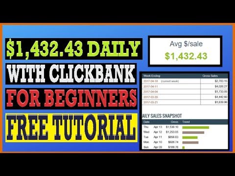 🔥 Clickbank For Beginners - $1,000 Per Day Tutorial (No Website Needed) 🔥