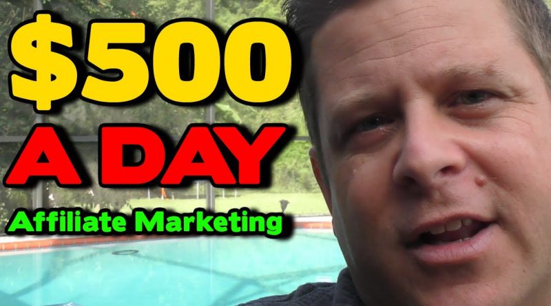 $300 - $500 a day with affiliate marketing - super easy for beginners + Marcus' Secret Weapon :-)
