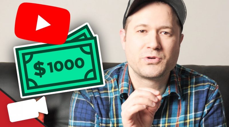 How Many Subs Do You Need to make $1,000 on YouTube?