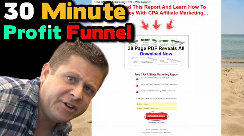 How To Make A DIY Sales Funnel With Wordpress In 30 Minutes - FULL Tutorial.