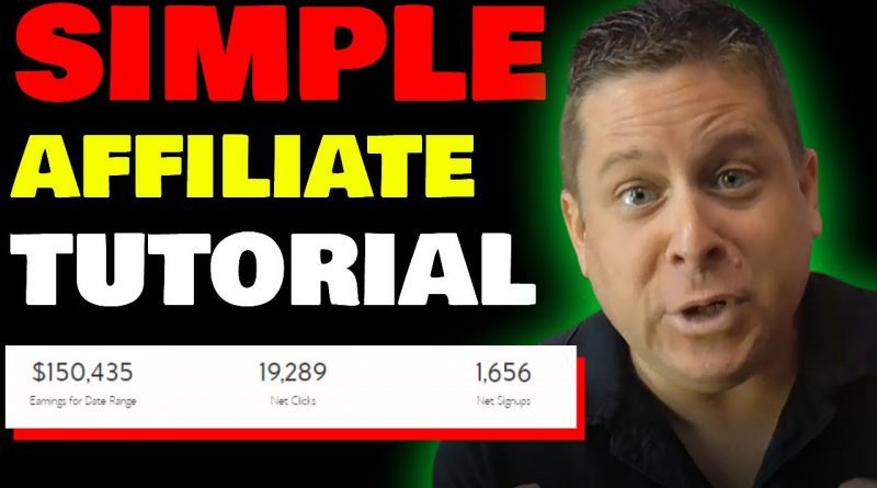 How To Start Affiliate Marketing Right Now - Super Simple Tutorial To Make Money Online