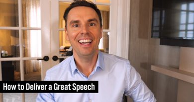 How to Deliver a Great Speech