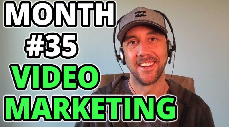 Video Marketing Month 35 Update - Track My YouTube Marketing Growth & Content Marketing Results Here