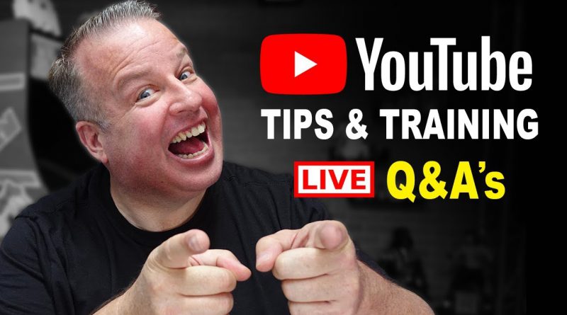 YouTube Tips, Tricks and Channel Evaluations - Live Stream with Derral