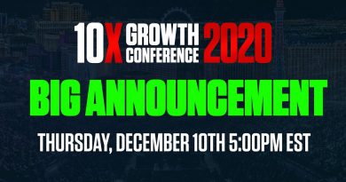 10X Growth Conference Special Announcement