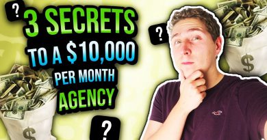 3 MUST KNOW Secrets To Start A $10,000 Per Month Agency (Social Media Marketing Agency SMMA)