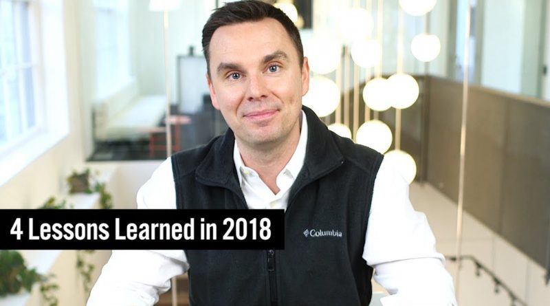 4 Lessons Learned in 2018
