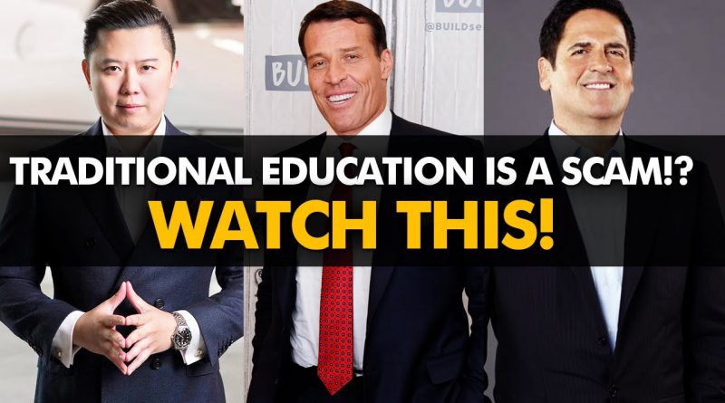 How TRADITIONAL EDUCATION STOPS You From Getting RICH! | #BelieveLife