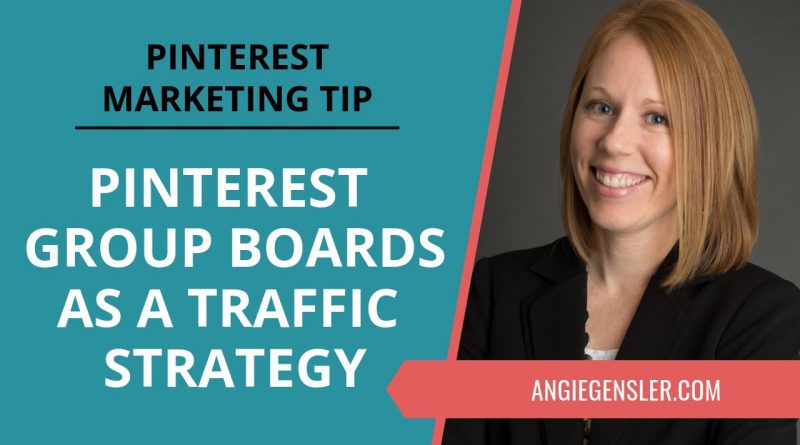 Pinterest Marketing Tip #29 - Pinterest Group Boards as a Traffic Strategy