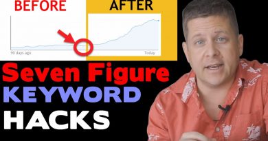 Seven Figure Keyword Hacks - How To Find Niches That Make BIG Money With Keyword Tools