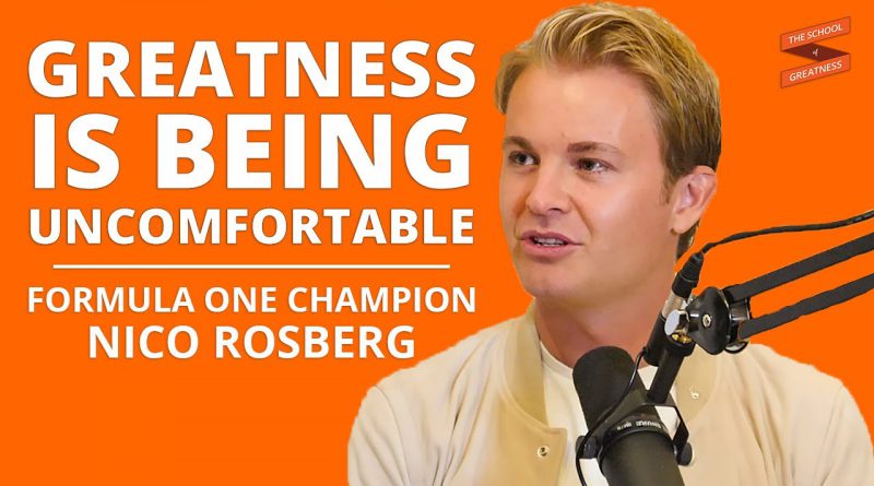 You Grow Most When You Push Yourself Into The Discomfort | Nico Rosberg and Lewis Howes