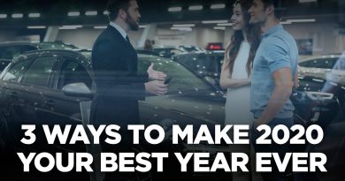 10X Automotive Weekly - 3 Ways to Make 2020 Your Best Year Ever