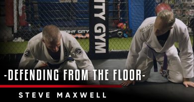 DEFENDING FROM THE FLOOR: How To Shield Yourself On The Ground | Steve Maxwell On London Real