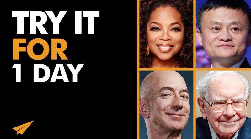 TRY IT For 1 DAY | The BILLIONAIRES Do This EVERYDAY! | #BelieveLife