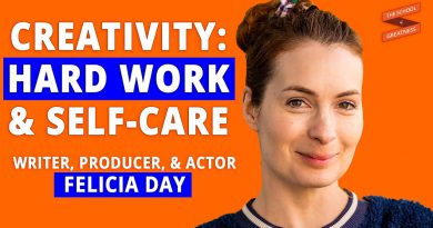 The Only Way You Know You’re Alive is To Create | Felicia Day and Lewis Howes