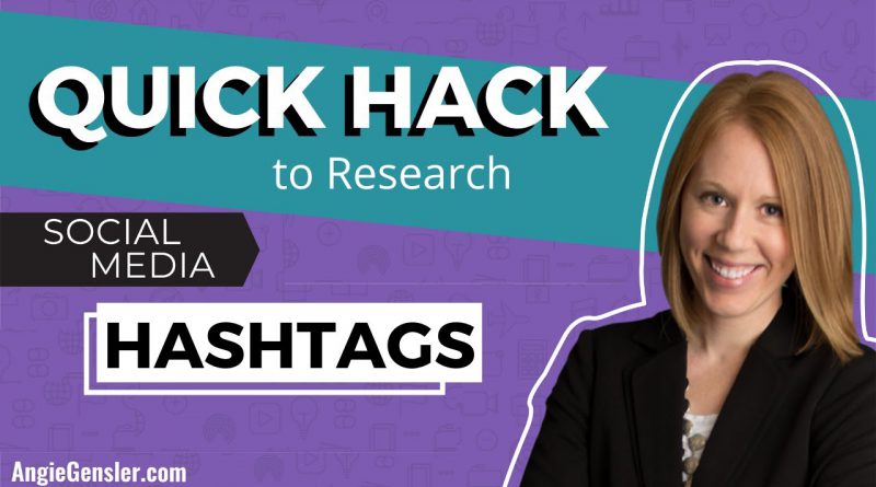 Hashtag Research Hack - Quick and Easy Method to Find Hashtags for Instagram and Social Media