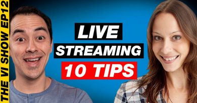 How to Start Live Streaming:10 Tips, Tricks & Tools to get Started Now! #ViShow 12