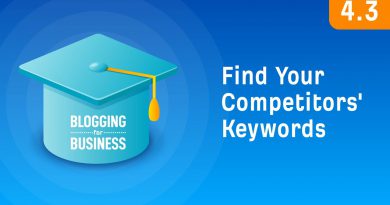 How to Find Keywords Your Competitors are Ranking For [4.3]