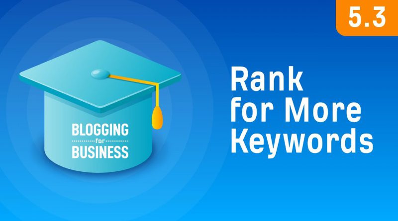 How to Optimize Your Content to Rank for More Keywords [5.3]