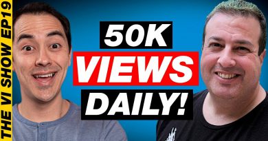 The Secrets to Getting 50,000 Views Per Day on YouTube Liron Segev - #ViShow 19