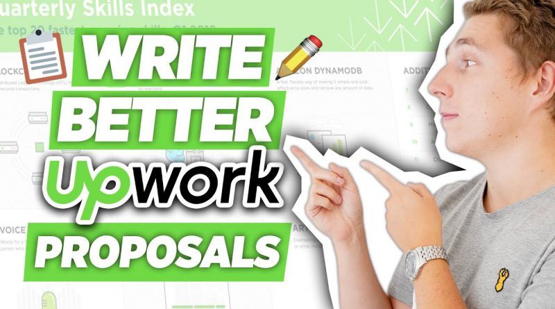 How To Write A Upwork Proposal - Upwork Cover Letter Tips