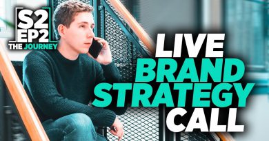 LIVE BRAND STRATEGY CALL - Brand Identity Design Process For Excelerator Company (TheJourney S2-Ep2)