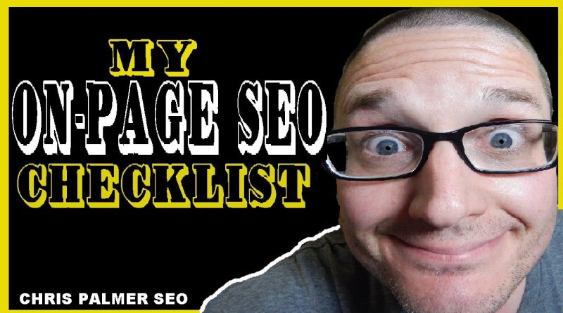 SEO For Beginners - On Page SEO Checklist